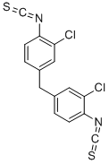 4,4-Methylenebis(2-chlorophenyl)diisothiocyanateStructure,206761-69-5Structure 4,4-Methylenebis(2-chlorophenyl)diisothiocyanate Structure,206761-69-5Structure