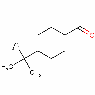 Cyclohexanecarboxaldehyde, 4-(1,1-dimethylethyl)-Structure,20691-52-5Structure Cyclohexanecarboxaldehyde, 4-(1,1-dimethylethyl)- Structure,20691-52-5Structure