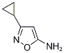 3-Cyclopropylisoxazol-5-ylamineStructure,21080-91-1Structure 3-Cyclopropylisoxazol-5-ylamine Structure,21080-91-1Structure