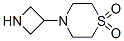 4-Azetidin-3-yl-thiomorpholine 1,1-dioxideStructure,211571-70-9Structure 4-Azetidin-3-yl-thiomorpholine 1,1-dioxide Structure,211571-70-9Structure