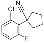 1-(2-Chloro-6-fluorophenyl)cyclopentanecarbonitrile Structure,214262-94-9Structure