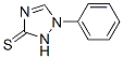 1,2-Dihydro-1-phenyl-3h-1,2,4-triazole-3-thioneStructure,21434-14-0Structure 1,2-Dihydro-1-phenyl-3h-1,2,4-triazole-3-thione Structure,21434-14-0Structure