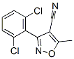3-(2,6-Dichlorophenyl)-5-methyl-4-isoxazolecarbonitrileStructure,21486-28-2Structure 3-(2,6-Dichlorophenyl)-5-methyl-4-isoxazolecarbonitrile Structure,21486-28-2Structure