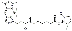 3-Bodipy-propanoylaminocaproic acid, n-hydroxysuccinimide esterStructure,217190-09-5Structure 3-Bodipy-propanoylaminocaproic acid, n-hydroxysuccinimide ester Structure,217190-09-5Structure