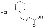2-Butenoic acid, 4-(1-piperidinyl)-, hydrochlorideStructure,221128-49-0Structure 2-Butenoic acid, 4-(1-piperidinyl)-, hydrochloride Structure,221128-49-0Structure