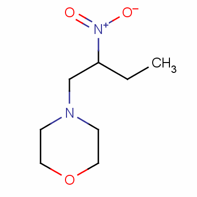 Morpholine, 4-(2-nitrobutyl)-Structure,2224-44-4Structure Morpholine, 4-(2-nitrobutyl)- Structure,2224-44-4Structure