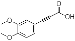 3-(3,4-Dimethoxy-phenyl)-propynoic acidStructure,22511-06-4Structure 3-(3,4-Dimethoxy-phenyl)-propynoic acid Structure,22511-06-4Structure