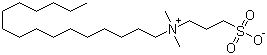 3-(N,N-Dimethylpalmitylammonio)propanesulfonateStructure,2281-11-0Structure 3-(N,N-Dimethylpalmitylammonio)propanesulfonate Structure,2281-11-0Structure