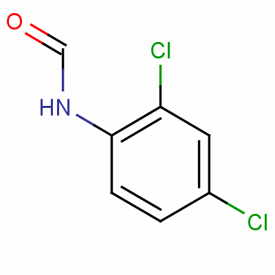 N-(2,4-二氯苯基)甲酰胺結(jié)構(gòu)式_22923-00-8結(jié)構(gòu)式