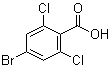 Benzoic acid, 4-bromo-2,6-dichloro-Structure,232275-51-3Structure Benzoic acid, 4-bromo-2,6-dichloro- Structure,232275-51-3Structure