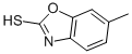 6-Methyl-1,3-Benzoxazole-2-ThiolStructure,23417-29-0Structure 6-Methyl-1,3-Benzoxazole-2-Thiol Structure,23417-29-0Structure