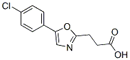 5-(4-Chlorophenyl)oxazole-2-propanoic acidStructure,23464-95-1Structure 5-(4-Chlorophenyl)oxazole-2-propanoic acid Structure,23464-95-1Structure