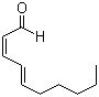 2.4-Decadienal Structure,2363-88-4Structure