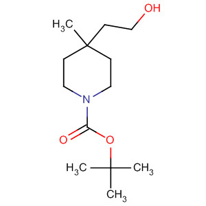 Tert-butyl 4-(2-hydroxyethyl)-4-methylpiperidine-1-carboxylateStructure,236406-33-0Structure Tert-butyl 4-(2-hydroxyethyl)-4-methylpiperidine-1-carboxylate Structure,236406-33-0Structure