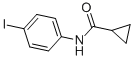 N-(4-碘苯基)環(huán)丙烷羧酰胺結(jié)構(gòu)式_23779-17-1結(jié)構(gòu)式