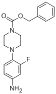Benzyl 4-(4-amino-2-fluorophenyl)piperazine-1-carboxylateStructure,239438-37-0Structure Benzyl 4-(4-amino-2-fluorophenyl)piperazine-1-carboxylate Structure,239438-37-0Structure