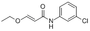 N-(3-氯苯基)-3-乙氧基丙烯酰胺結(jié)構(gòu)式_23980-99-6結(jié)構(gòu)式