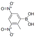 (3,5-Dinitro-2-methylphenyl)boronic acidStructure,24341-76-2Structure (3,5-Dinitro-2-methylphenyl)boronic acid Structure,24341-76-2Structure