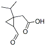 Cyclopropaneacetic acid,2-formyl-1-(1-methylethyl)- (9ci)Structure,244793-47-3Structure Cyclopropaneacetic acid,2-formyl-1-(1-methylethyl)- (9ci) Structure,244793-47-3Structure