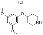 4-(3,5-Dimethoxyphenoxy)piperidine hydrochlorideStructure,245057-74-3Structure 4-(3,5-Dimethoxyphenoxy)piperidine hydrochloride Structure,245057-74-3Structure