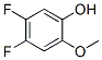 4,5-Difluoro-2-methoxyphenolStructure,246029-17-4Structure 4,5-Difluoro-2-methoxyphenol Structure,246029-17-4Structure