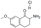 2-Amino-3,4-dihydro-7-methoxy-2h-1-naphthalenone, hydrochlorideStructure,2472-16-4Structure 2-Amino-3,4-dihydro-7-methoxy-2h-1-naphthalenone, hydrochloride Structure,2472-16-4Structure