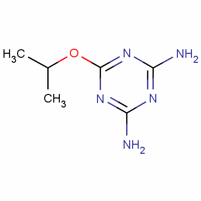 2,4-Diamino-6-isopropoxy-1,3,5-triazineStructure,24860-40-0Structure 2,4-Diamino-6-isopropoxy-1,3,5-triazine Structure,24860-40-0Structure