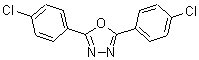 2,5-Bis(4-chlorophenyl)-1,3,4-oxadiazoleStructure,2491-90-9Structure 2,5-Bis(4-chlorophenyl)-1,3,4-oxadiazole Structure,2491-90-9Structure