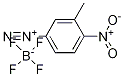 3-Methyl-4-nitrobenzenediazonium tetrafluoroborateStructure,24964-88-3Structure 3-Methyl-4-nitrobenzenediazonium tetrafluoroborate Structure,24964-88-3Structure