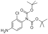 N,N-二boc-2-氯-4-氨基苯胺結(jié)構(gòu)式_252019-51-5結(jié)構(gòu)式