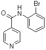 N-(2-溴苯基)-4-吡啶羧酰胺結(jié)構(gòu)式_252930-61-3結(jié)構(gòu)式
