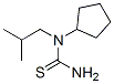 Thiourea, n-cyclopentyl-n-(2-methylpropyl)- (9ci)Structure,253315-35-4Structure Thiourea, n-cyclopentyl-n-(2-methylpropyl)- (9ci) Structure,253315-35-4Structure