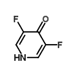 4-Pyridinol,3,5-difluoro-(9ci)Structure,253435-48-2Structure 4-Pyridinol,3,5-difluoro-(9ci) Structure,253435-48-2Structure