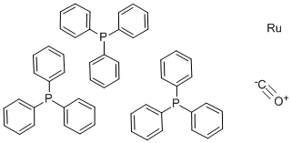 Carbonyldihydrotris(triphenylphosphine)rutheniumStructure,25360-32-1Structure Carbonyldihydrotris(triphenylphosphine)ruthenium Structure,25360-32-1Structure