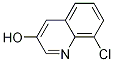 8-Chloroquinolin-3-ol Structure,25369-39-5Structure