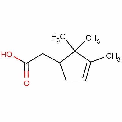 2-(2,2,3-Trimethylcyclopent-3-enyl)acetic acidStructure,25435-53-4Structure 2-(2,2,3-Trimethylcyclopent-3-enyl)acetic acid Structure,25435-53-4Structure