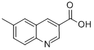6-Methylquinoline-3-carboxylic acidStructure,254883-95-9Structure 6-Methylquinoline-3-carboxylic acid Structure,254883-95-9Structure
