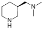 N,N-二甲基((r)-哌啶-3-基)甲胺結(jié)構(gòu)式_254905-65-2結(jié)構(gòu)式