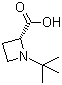 (R)-1-tert-butyl-2-azetidinecarboxylic acidStructure,255883-28-4Structure (R)-1-tert-butyl-2-azetidinecarboxylic acid Structure,255883-28-4Structure
