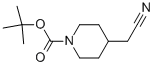 1-Piperidinecarboxylic acid, 4-(cyanomethyl)-, 1,1-dimethylethyl esterStructure,256411-39-9Structure 1-Piperidinecarboxylic acid, 4-(cyanomethyl)-, 1,1-dimethylethyl ester Structure,256411-39-9Structure