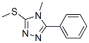 4-Methyl-3-(methylthio)-5-phenyl-4H-1,2,4-triazoleStructure,25812-76-4Structure 4-Methyl-3-(methylthio)-5-phenyl-4H-1,2,4-triazole Structure,25812-76-4Structure