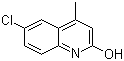 6-Chloro-4-methylquinolin-2-olStructure,2585-04-8Structure 6-Chloro-4-methylquinolin-2-ol Structure,2585-04-8Structure