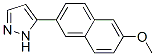 5-(6-Methoxy-2-naphthyl)-1H-pyrazoleStructure,258518-56-8Structure 5-(6-Methoxy-2-naphthyl)-1H-pyrazole Structure,258518-56-8Structure