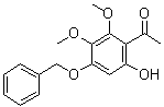 1-(4-(Benzyloxy)-6-hydroxy-2,3-dimethoxyphenyl)ethanoneStructure,25892-95-9Structure 1-(4-(Benzyloxy)-6-hydroxy-2,3-dimethoxyphenyl)ethanone Structure,25892-95-9Structure