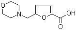 5-Morpholin-4-ylmethyl-furan-2-carboxylic acidStructure,26095-36-3Structure 5-Morpholin-4-ylmethyl-furan-2-carboxylic acid Structure,26095-36-3Structure