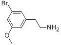 2-(3-Bromo-5-methoxyphenyl)ethylamineStructure,262450-67-9Structure 2-(3-Bromo-5-methoxyphenyl)ethylamine Structure,262450-67-9Structure