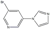 3-Bromo-5-(1h-imidazol-1-yl)pyridineStructure,263868-66-2Structure 3-Bromo-5-(1h-imidazol-1-yl)pyridine Structure,263868-66-2Structure