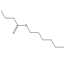 丁酸己酯結(jié)構(gòu)式_2639-63-6結(jié)構(gòu)式