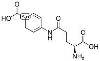 4-(L-gamma-谷氨酰氨基)苯甲酸結構式_2643-70-1結構式