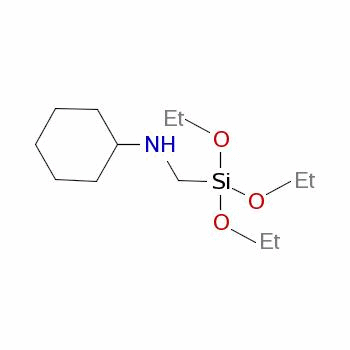 (Cyclohexylaminomethyl)triethoxysilane Structure,26495-91-0Structure